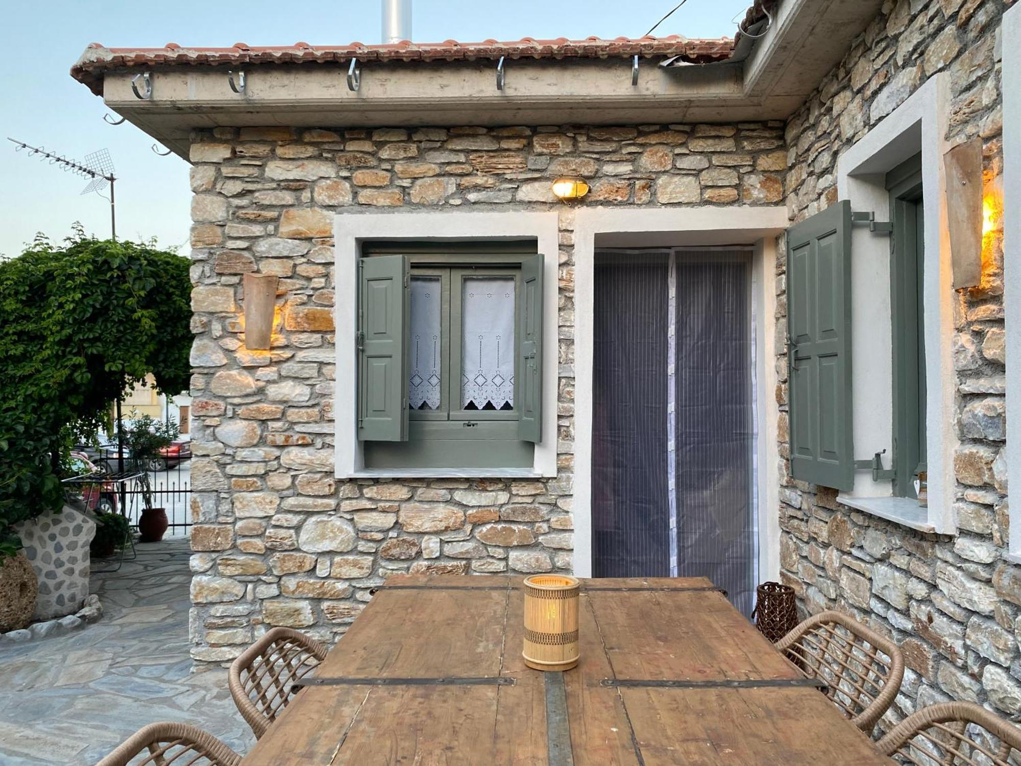 Oneiropetra Luxury House Villa Argalasti Bagian luar foto